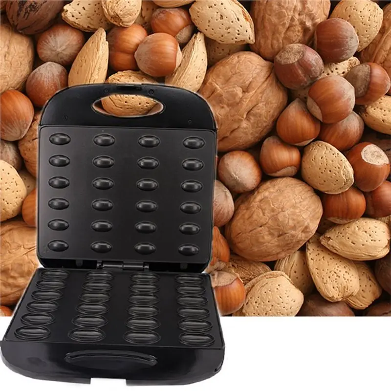Walnut Cookie Maker Electric 2 - Mini Waffle Maker Machine recension och pris