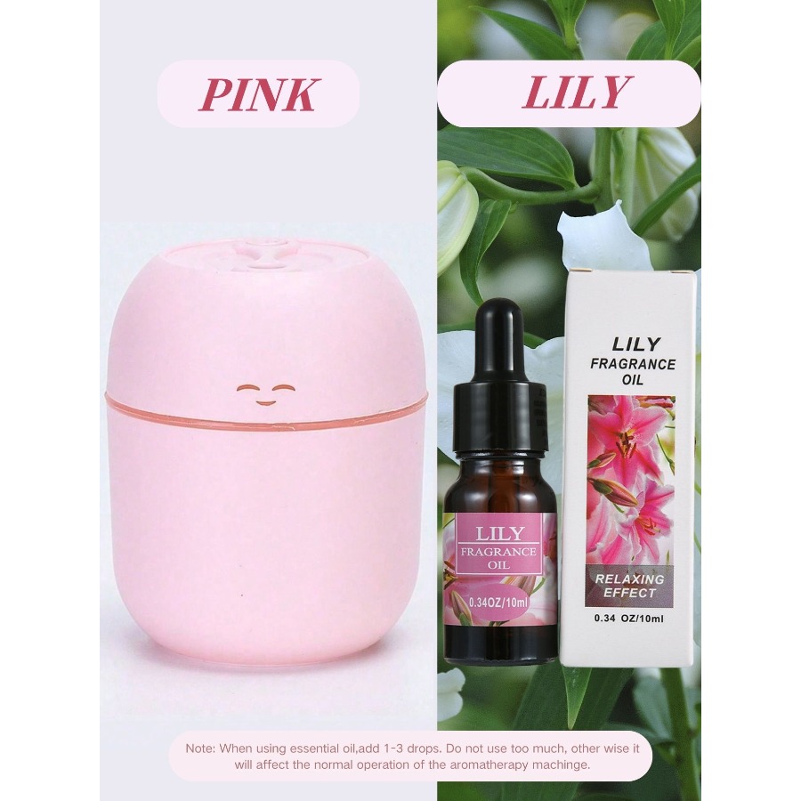 220ML USB Mini Aroma Diffuser  - Air Conditioners recension och pris