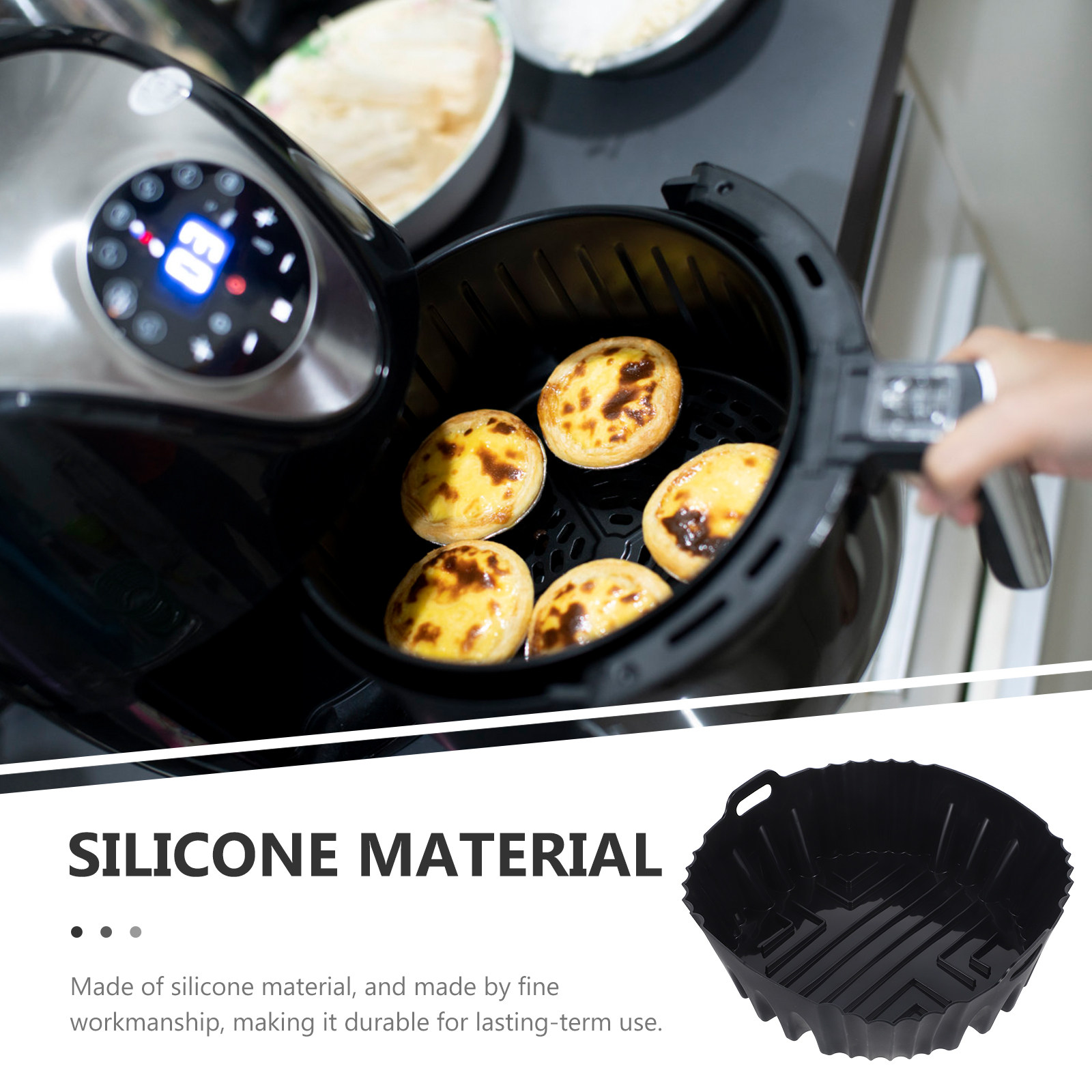Air Fryer Silicone Pot Liner D - Air Fryer Silicone Pot Liner recension och pris